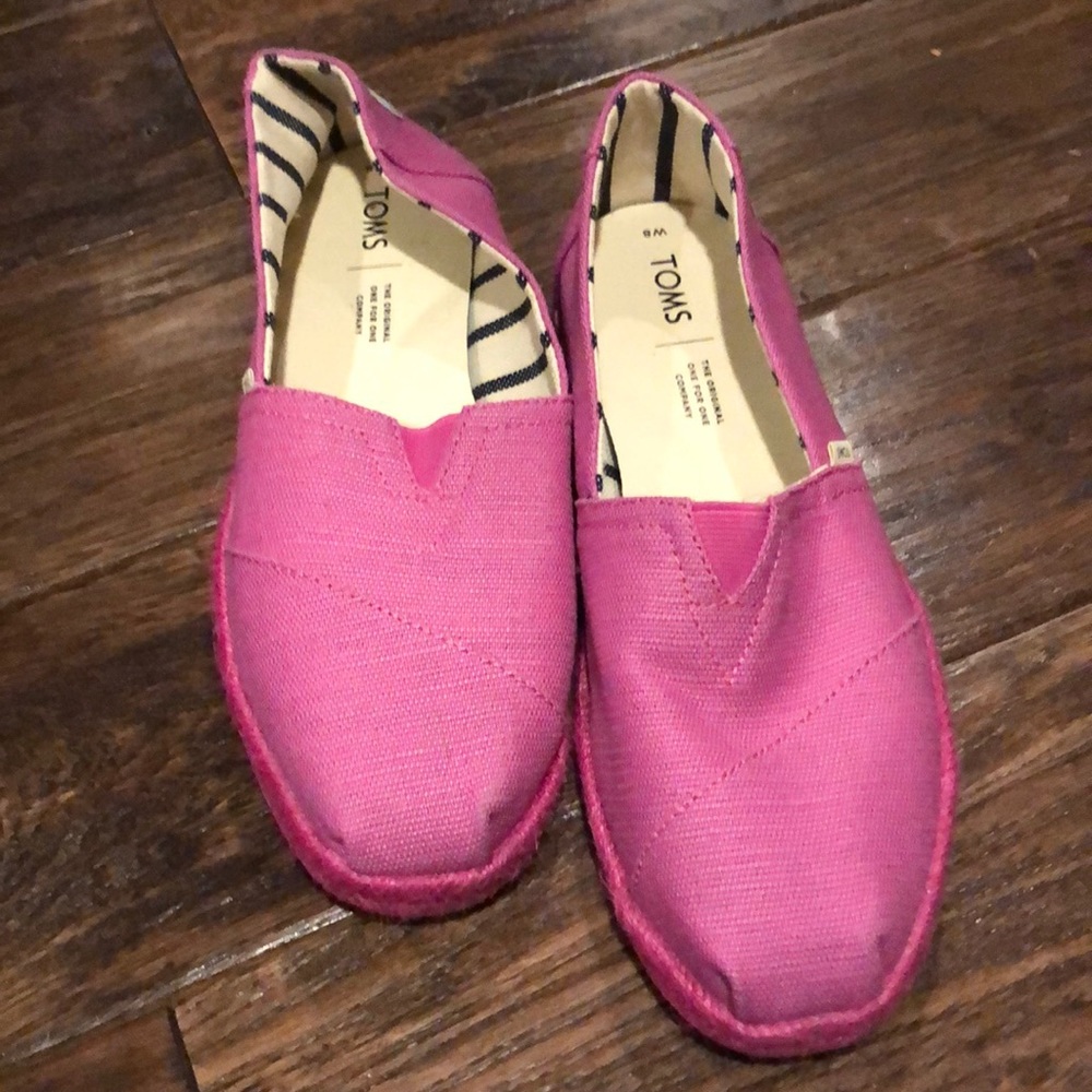 Toms Fuchsia Espadrilles